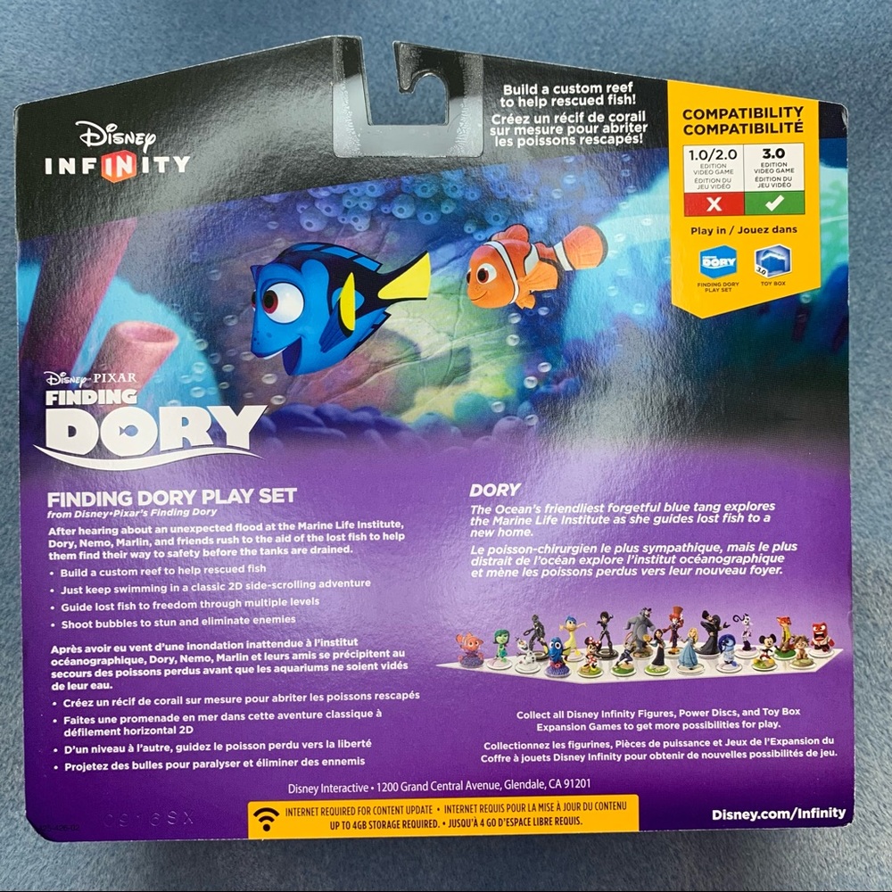 Disney Interactive Disney Infinity 3.0 Finding Dory Playset BNIB - Picture 14 of 14